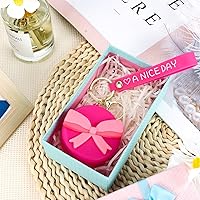Amazon | リボン 小銭入れ キーチェーン ピンク シリコン キー